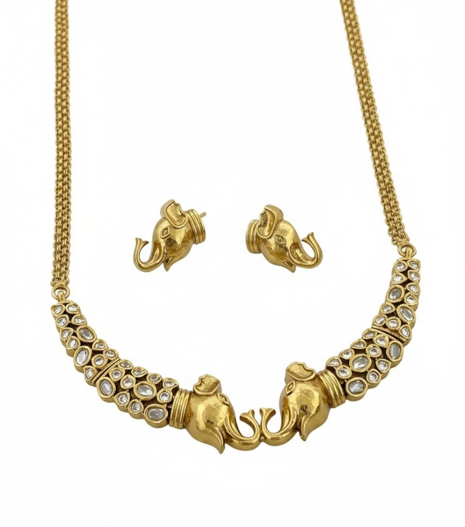 Elephant Heritage Necklace Set