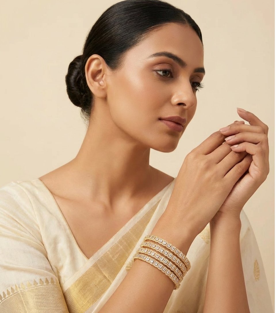 Sparkle AD Bangles Set