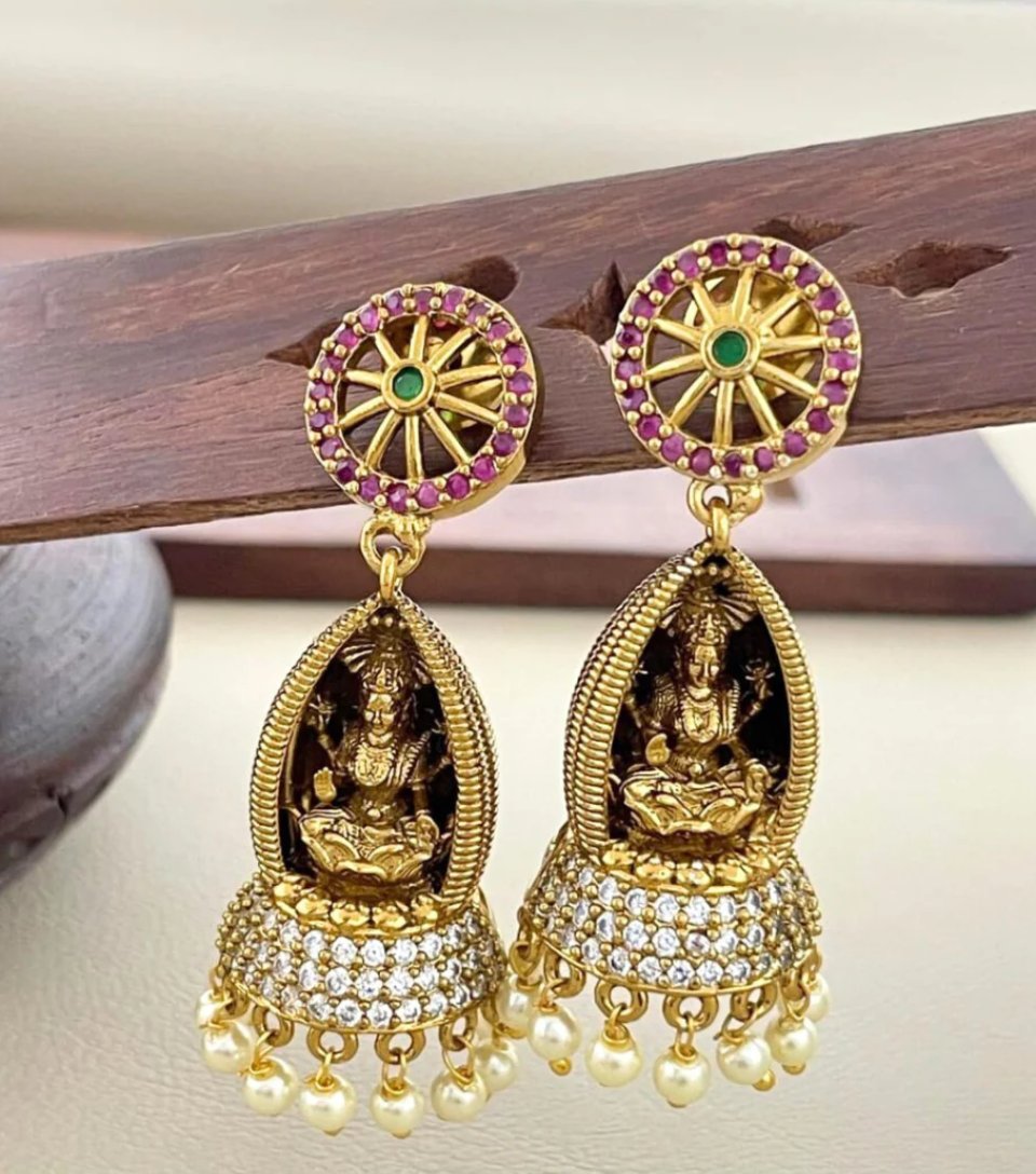 Pallavi Kasu Drop Earrings